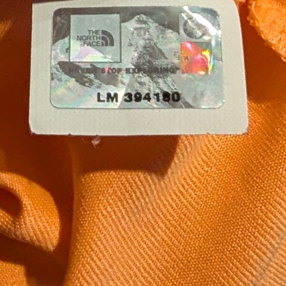 The North Face Vapor Wick Racerback Tank Top Women's Small Neon Orange FLAWS 98 - Picture 10 of 12